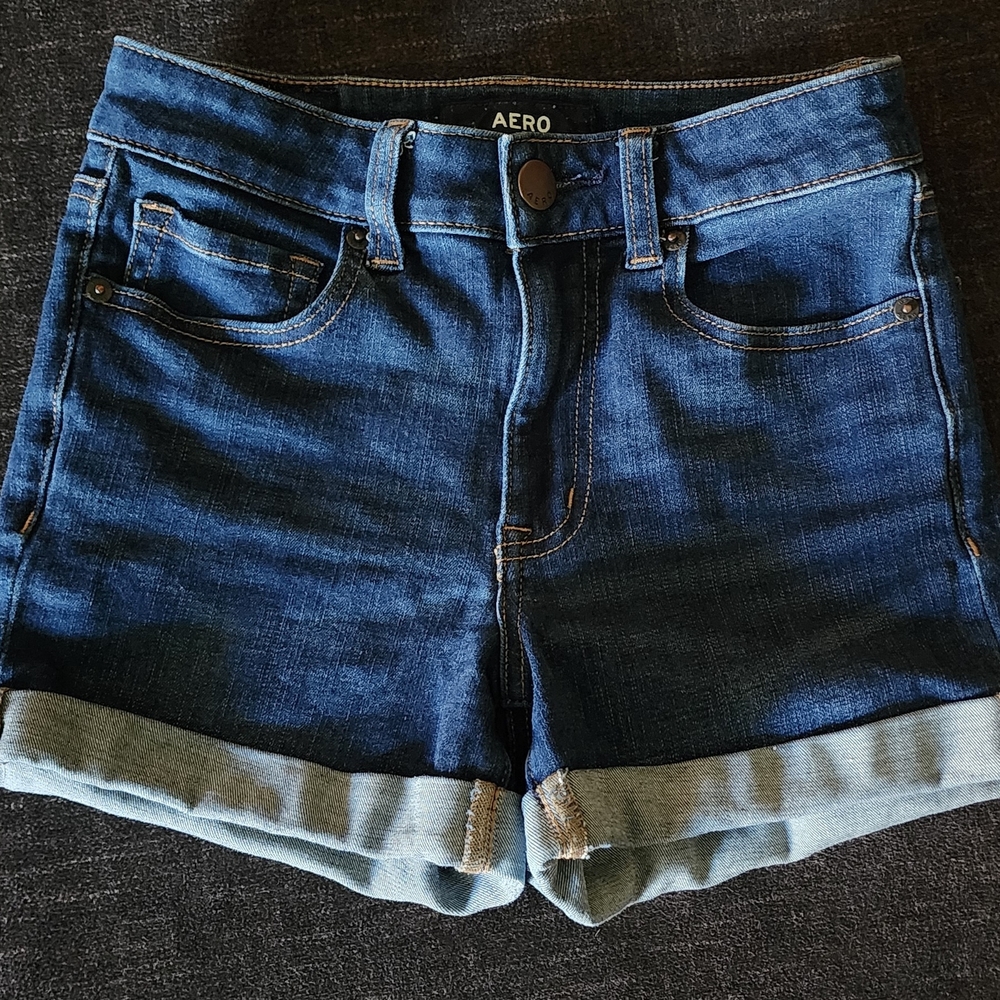 Aero Denim Shorts